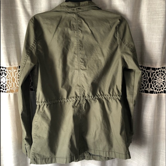 Army Green Fall Jacket - Picture 2 of 3
